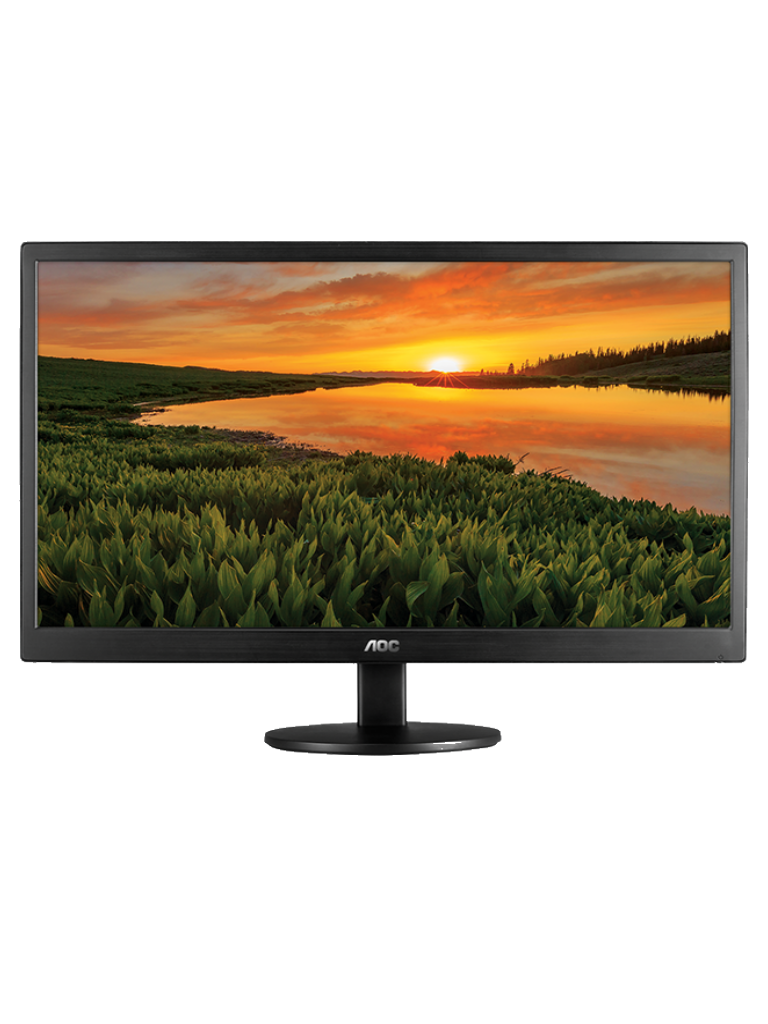 AOC E970SWHEN - Monitor de pantalla plana  LED / Tamano de 19 pulgadas / Entrada de video  HDMI / Resolucion 1366 x 768 / Brillo 200 CD / M2