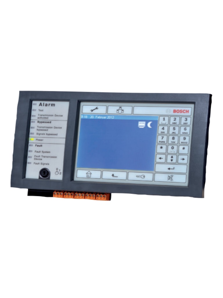BOSCH F_MPC2000C - Controlador de la central en / Pantalla tactil /  LCD Multicolor / Version en ESP