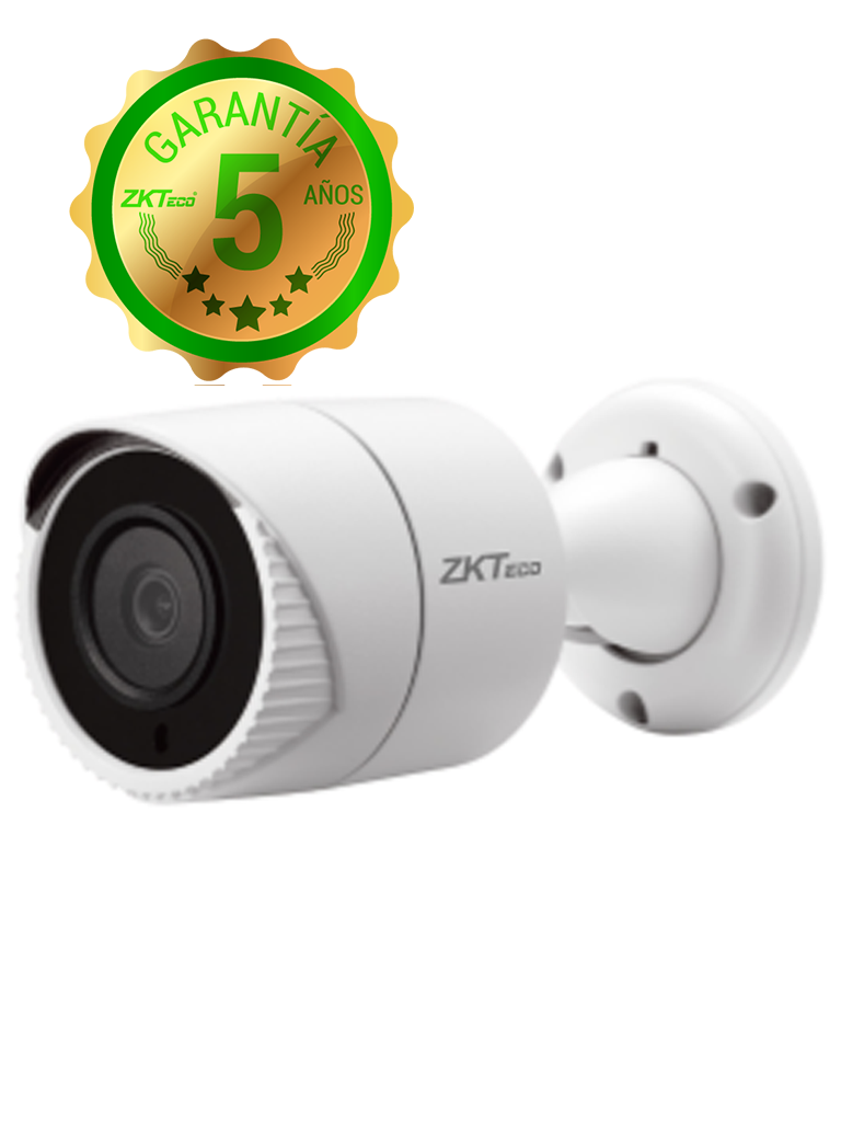 ZKTECO BS31A11B - Camara Bullet HDCVI 720p/ AHD/ TVI/ Lente 2.8 mm/ Luz IR 20M/ DWDR/ Exterior IP67/ Metálica