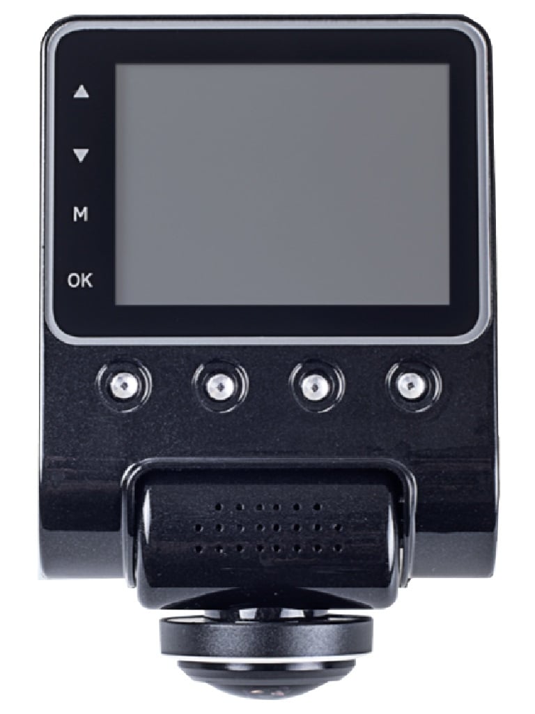 SAXXON D520022C - Camara para vehiculos / 5 MP  1080p Full  HD / Lente panoramico FISHEYE 360 / Audio / Bocina / GPS /  WiFi / Ranura MICROSD 
