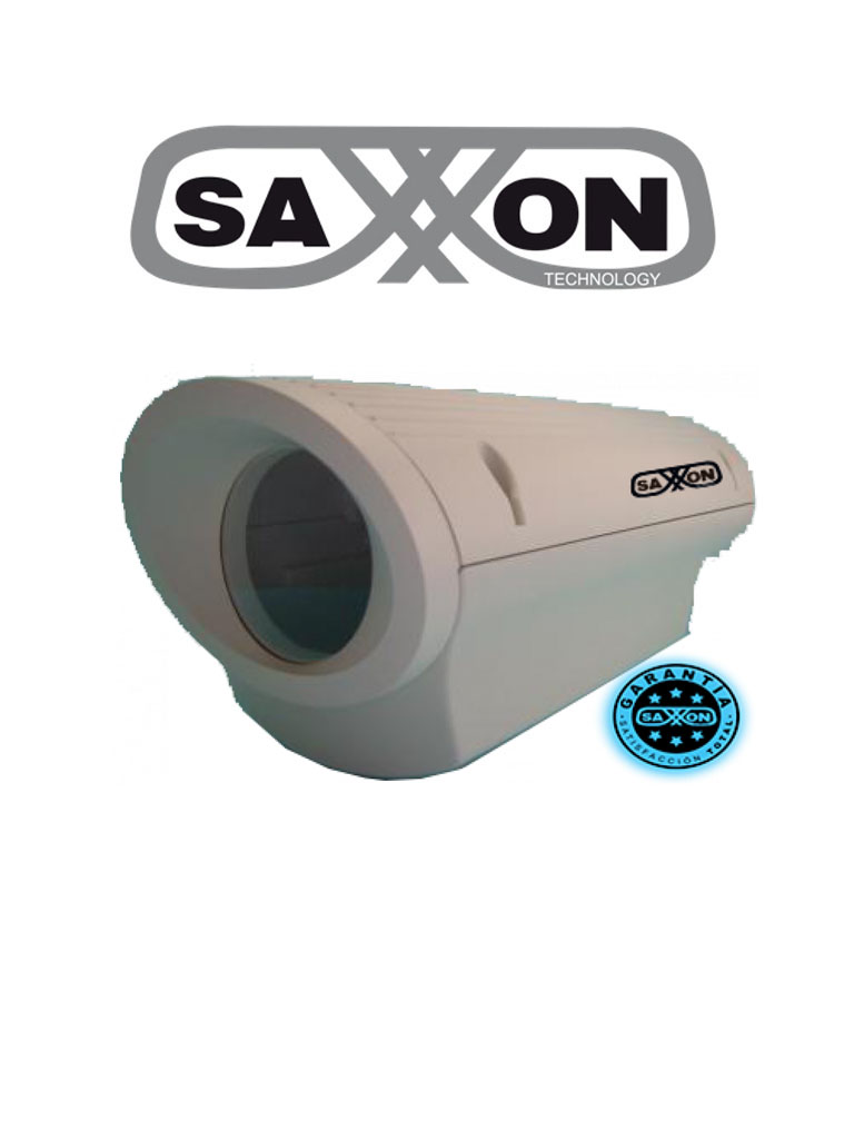 SAXXON HO619XIR - Gabinete exterior con ir / Clasificacion IP66 / Incluye enfriador & calentador / Compatible con brazo BR208