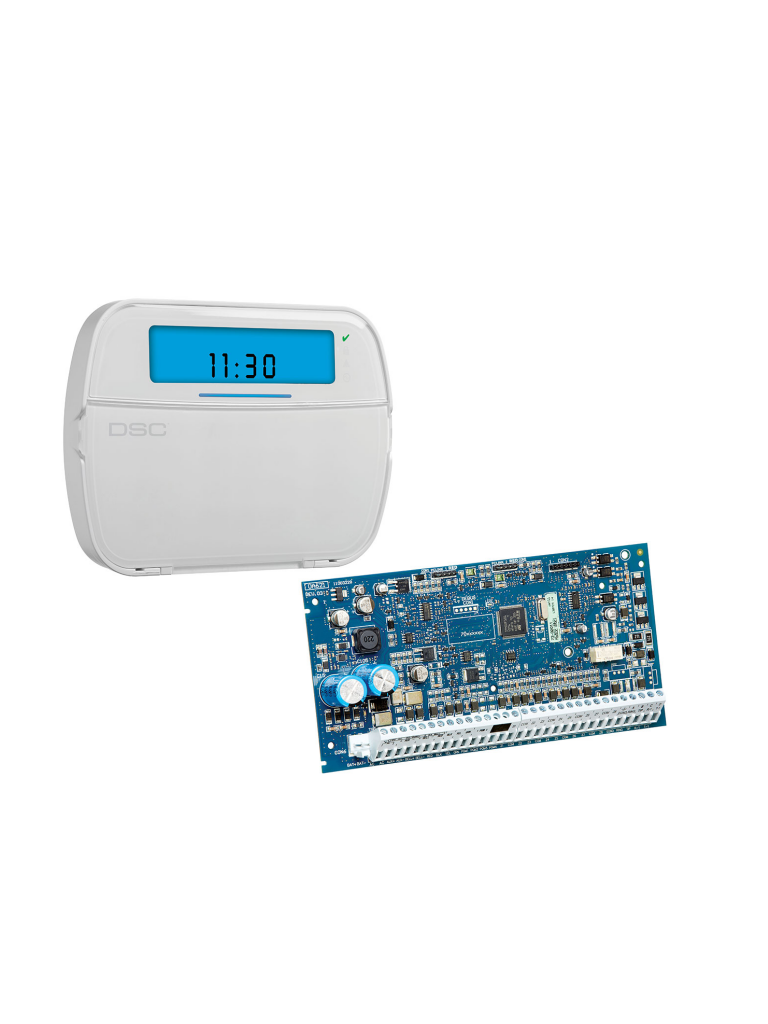 DSC HS2032CLC2SPA -  Kit que contiene Panel de Alarma PowerSeries NEO HS2032  Y Teclado de Iconos PowerSeries NEO HS2ICN.