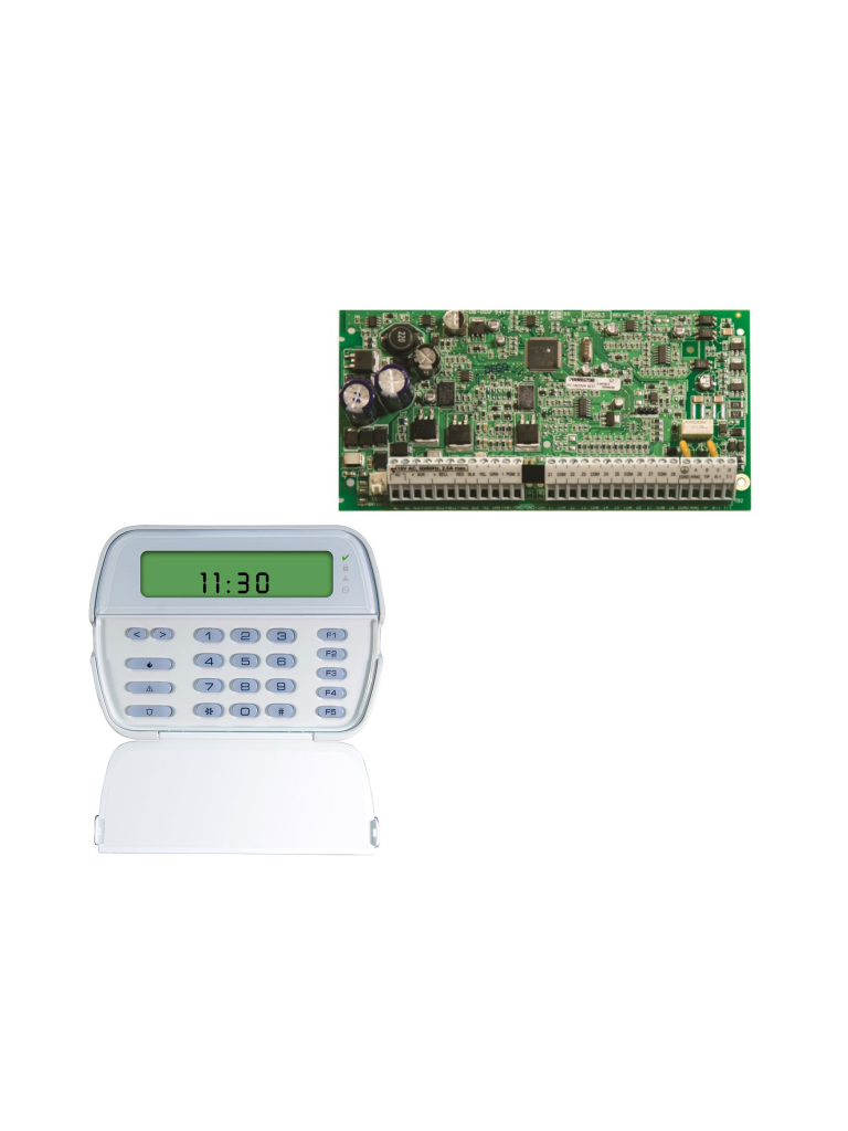 DSC PC1832CLC14SPA - Kit que contiene Panel de Alarma PowerSeries  PC1832  Y Teclado de Iconos PowerSeries  PK5501 #PLANDEBENEFICIOS