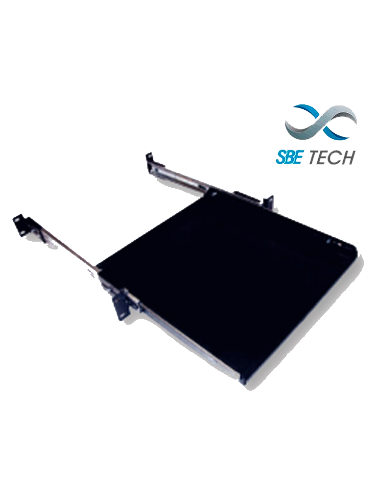 SBETECH SBE-CDES60 - Charola deslizable para gabinete de 600 mm de profundidad x 19