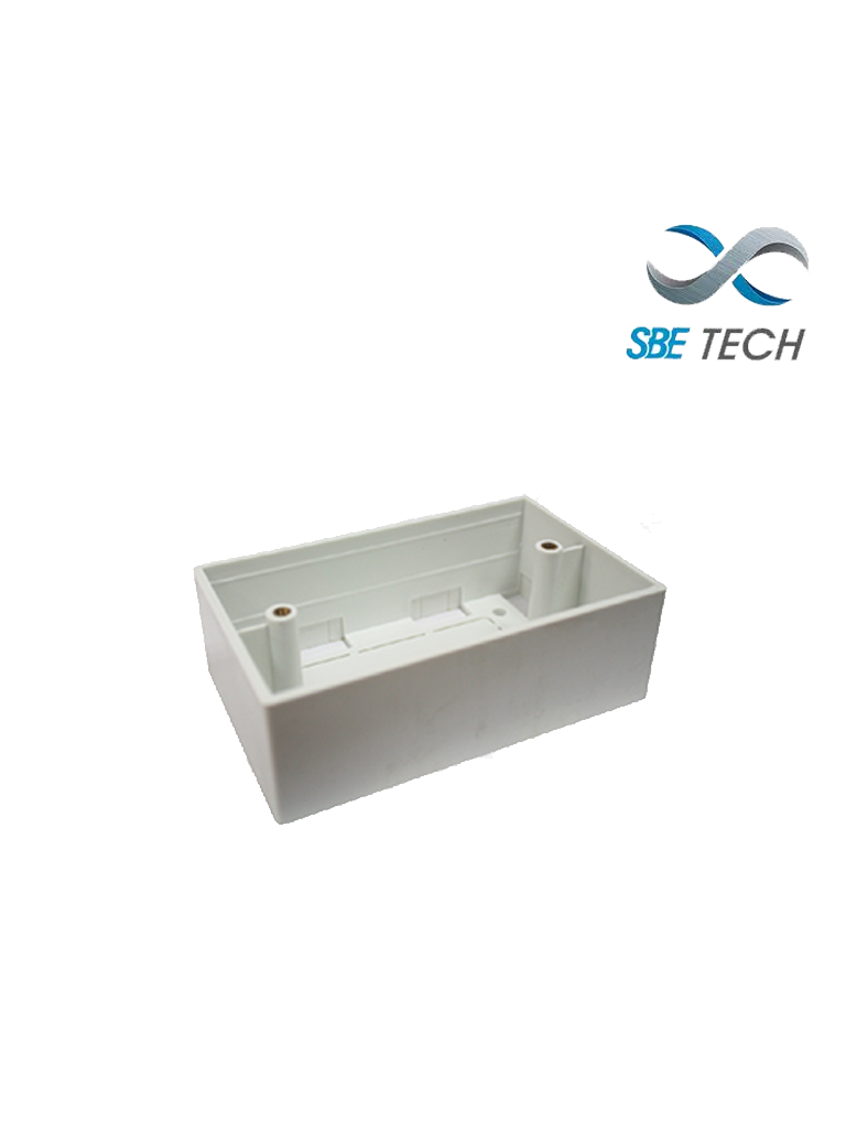 SBETECH SBE-CUNIV2- Caja universal de PVC 2X4 reforzada/ Rango de temperatura de trabajo -20ºC hasta +65ºC/ Facil instalación/ Fácil limpieza