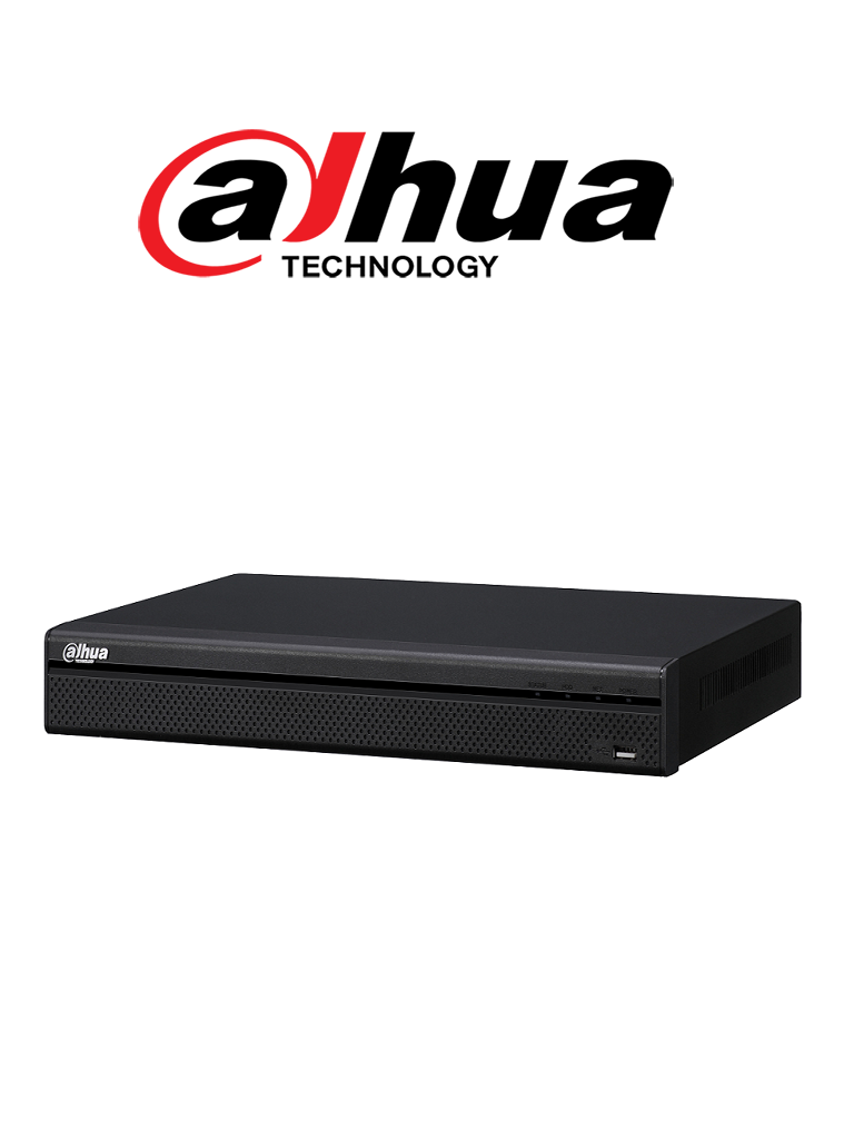 DAHUA NVR4216-16P-4KS2/L - NVR de 8 Megapixeles/ 4k/ 16 Canales IP/ 16 Puertos PoE/ Rendimiento de 160 Mbps/ Smart H.265+/ 2 Bahias de Discos Duros/ Salidas de Video HDMI&VGA/ 4&2 E&S de Alarmas/ Soporta Camaras WizSense/ 