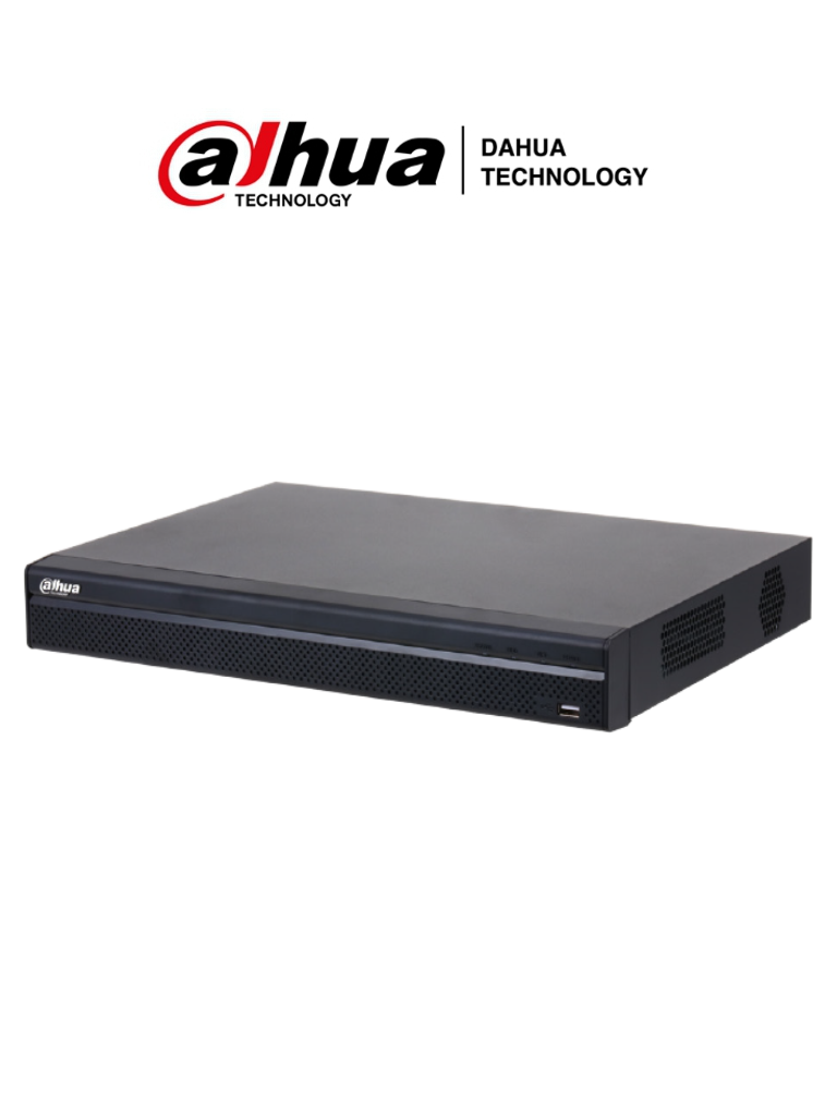 DAHUA DHI-NVR4216-4KS2/L  - NVR de 8 Megapixeles/ 4k/ 16 Canales IP/ Rendimiento de 160 Mbps/ Smart H.265+/ 2 Bahias de Discos Duros/ 4&2 E&S de Alarmas/ HDMI&VGA/ Soporta Camaras WizSense/ #VeranoDahua