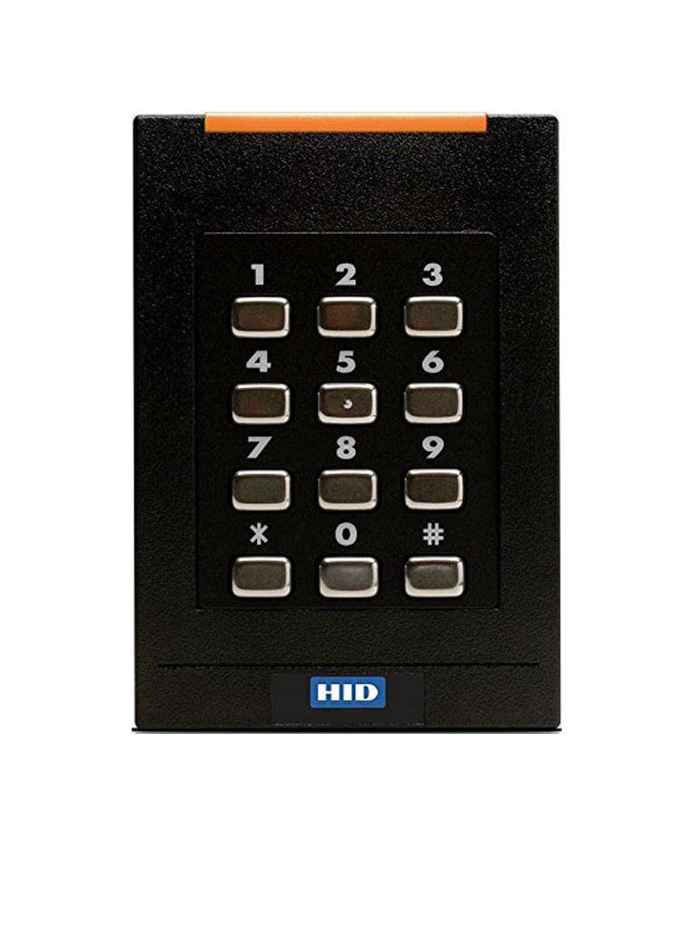 HID RK40P - Lector  RF ID ISOPROX 125  Khz / VAL IDACION Por PIN y tarjeta / Conexion  Wiegand / SOBREPED IDO