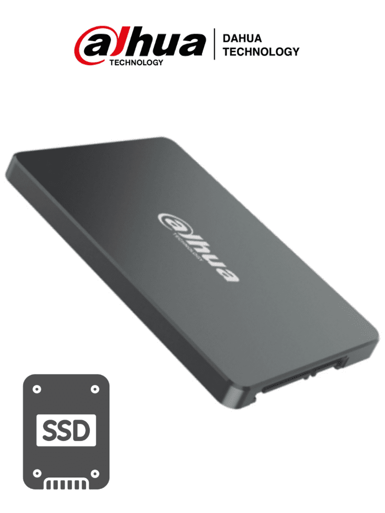 DAHUA SSD-C800AS512G - Disco Duro de Estado Solido de 512 Gb 2.5"/ Alta Velocidad/ Puerto 6 Gb/s SATA/ 3D TLC/ Para Usos Multiples/
