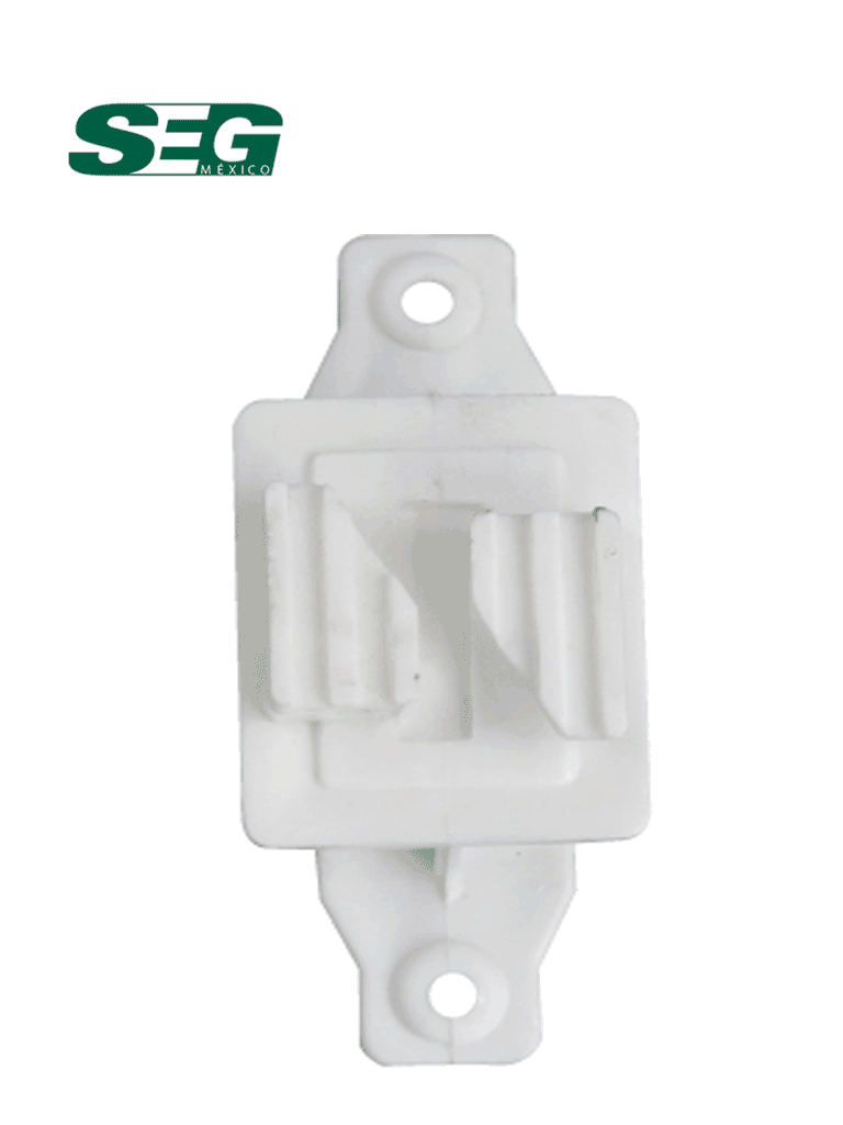 TVC AISL350 - Aislador para postes de paso de cerco eléctrico en color blanco bolsa con 50 piezas/ Sobrepedido