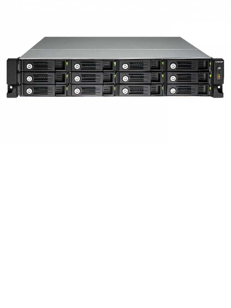QNAP TS1253U - NAS SERVIDOR DE ARCHIVOS/ RACKEABLE/HASTA 12 HDD/ 4 GB RAM/ 4 GIGABIT LAN/EXPANDIBLE/NO INCLUYE RIEL