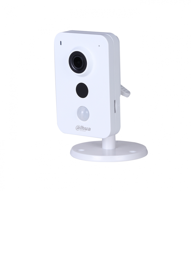 DAHUA IPCK35N - Camara IP cubo 3  MP  WiFi / Lente 2.8  mm / Sensor PIR / Entrada y salida de alarma / Audio bidireccional / Ranura MICRO SD / P2P