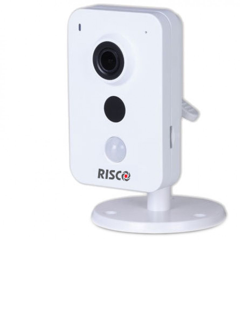 RISCO RVCM11W CUBE CAM - Cámara IP 720 P Audio Bidireccional WI-FI PLUG & PLAY Color HD Para Video-Verificación RISCO CLOUD