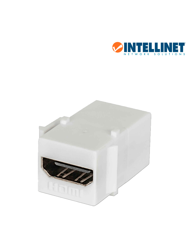 INTELLINET 771351 - Cople HDMI / Keystone / Blanco