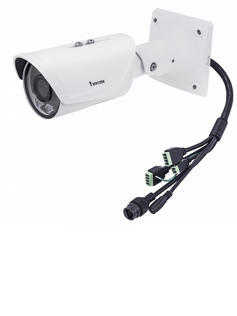 VIVOTEK IB9367H - Camara IP bullet exterior 2MP / H265 / Lente fijo 3.6mm / Smart IR 30M / WDR Pro / IP66 / Smart stream 