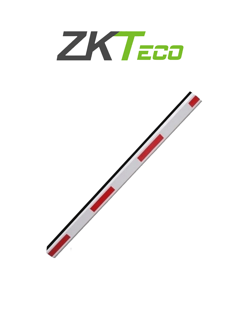 ZKTECO YG3M - Brazo Recto de 3 Metros para Barrera Vehicular ZK Serie PROBG2000 (PROBG2045) / PROBG3000 (PROBG3030)/