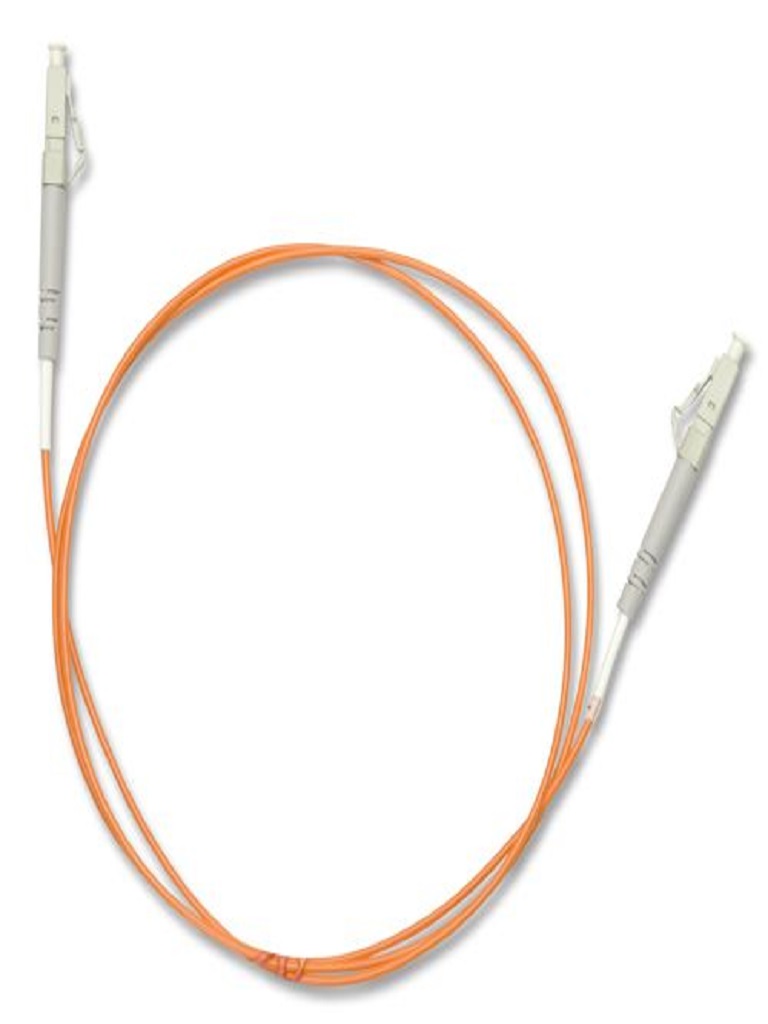SAXXON JMMOM1LCLCS1M - JU MPER De fibra optica multimodo / LC-LC SI MPLEX / OM1 62.5 / 125 2 mm / Color naranja / 1 Metro