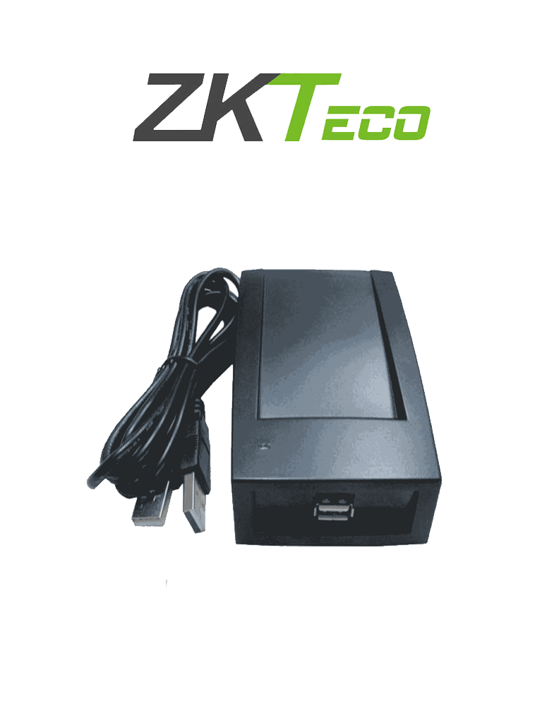 ZKTECO CR60W - Lector de Tarjetas Mifare Cardissuer / Conectividad  USB para Registrar Huespedes en Soluciónes Hoteleras