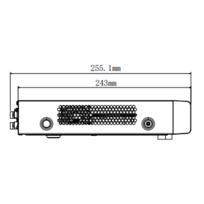 Dahua - XVR5116H-4KL-Grabador-16-canales-4k-Entrada-salida-audio-8-ip-adicional-dimensiones2