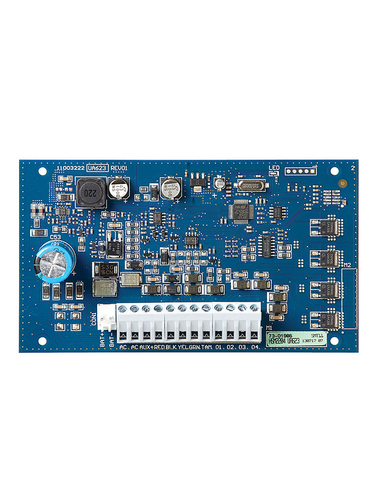 DSC HSM2204 - Modulo Fuente con 4 Salidas Programables de Alta Corriente compatible con panel NEO, PRO