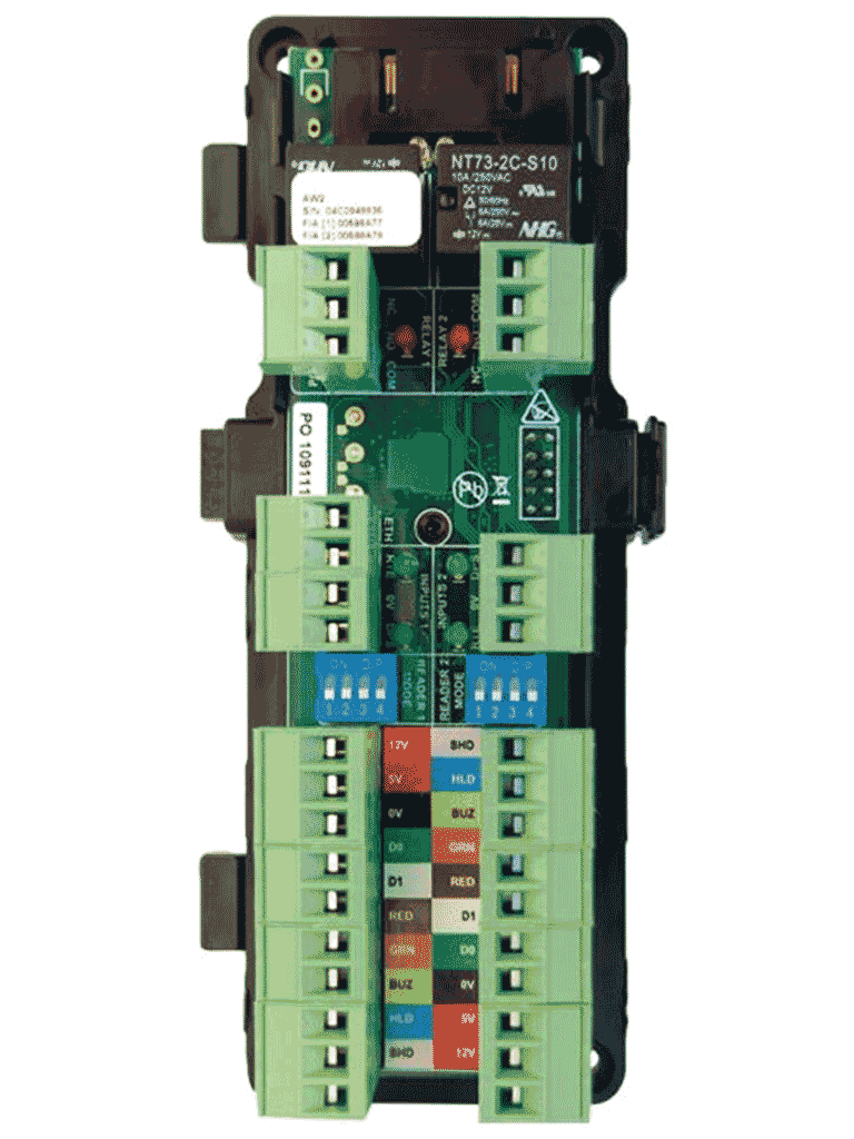 HID AW2 - Modulo para 2 lectores  Wiegand 2 relay / Conexión con panel  HID ACW2XN hasta 4 módulos / Conexión de botón y voltaje para lectora/ #BUENFINTVC