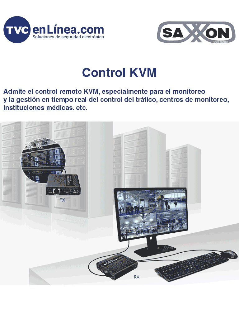 Kit-extensor-de-video-HDMI-Resolucion-1080-60-Hz-Hasta-70-metros-con-Cat6-6A-7-Cero-latencia-Saxxon-LKV223KVM-3