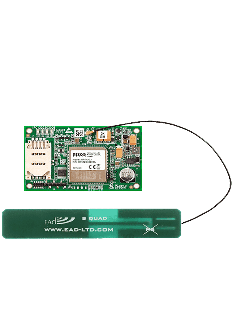 RISCO RSC019005 - Modulo de Comunicación 3G Multisocket / SIA IP / Notificaciones a la App Irisco / Compatible LightSYS Plus+