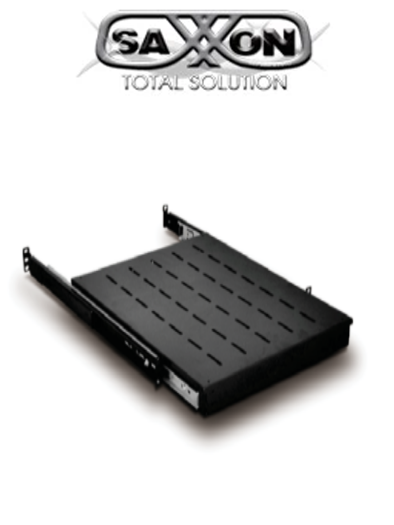 SAXXON 70023500- Charola telescópica para gabinete/ Deslizable/ Medidas 330 mm de ancho x 350 mm de profundidad 