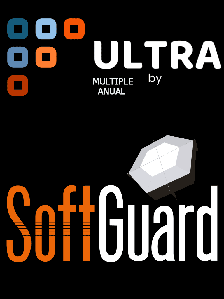 Softguard Ultra Multiple Anual -  Suite de módulos, aplicaciones celulares y servicios Plan Multiple