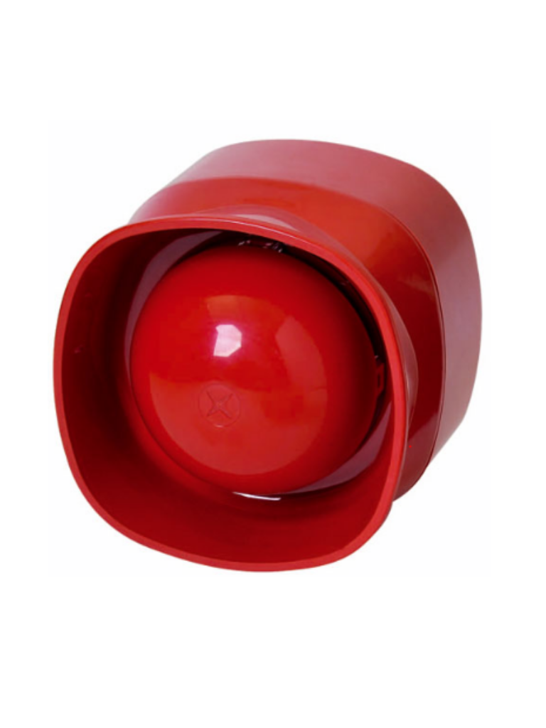 BOSCH F_FNM420ARD - Sirena de base para interior / Color rojo / Hasta 101  dB de volumen