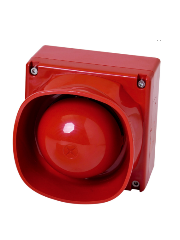 BOSCH F_FNM420BRD - Sirena para exterior / Color roja / LSN I MPROVED / Hasta 102  dB volumen#Jardin de Soluciones