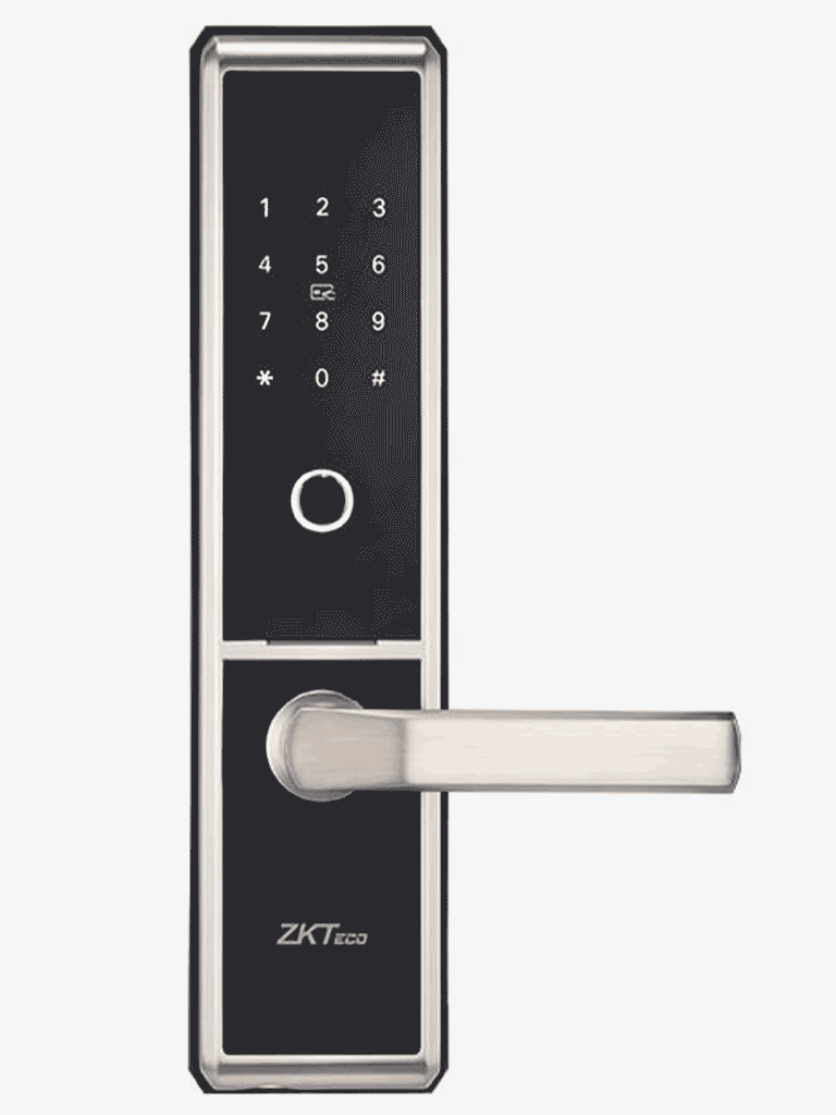 ZKTECO TL300B - Cerradura inteligente con bluetooth  / 100 huellas / 100 tarjetas / 100 password / Izquierda y Derecha
