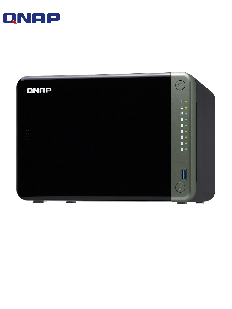 QNAP TS653D4G- NAS SERVIDOR DE ARCHIVOS/ 6 BAHIAS/ TIPO TORRE/ 4G RAM/MULTIPLATAFORMA
