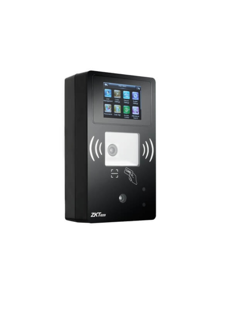 ZKTECO BR1200S  - Lector Esclavo Biometrico de Huella / Lector RFID y QR / Comunicación RS232 / 12 volts /  Bracket de Instalación no Incluído