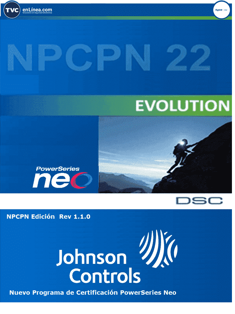 DSC NEO EVOLUTION SOLO- Certificación Técnica DSC Evolution. No Incluye equipo.  Solo Aplica para presencial. Certificación Starter y Essentials  requerido.
