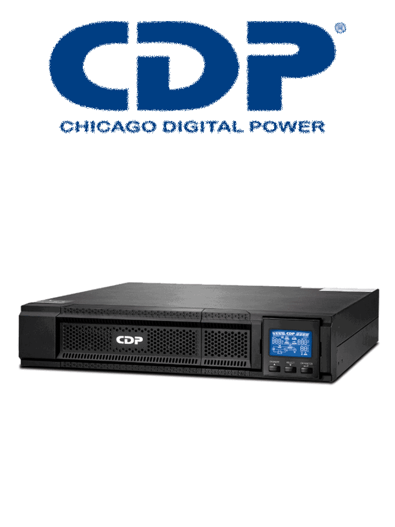 CDP UPO11-1 RT -UPS/ 1KVA/ 1000VA / 900 Watts/ Rack-torre/ Salidas Programables/ Pantalla LCD