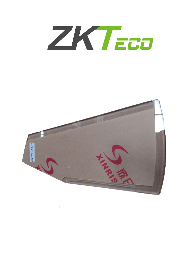 ZKTECO AcrilycBarrier - Aleta de Acrílico Transparente para Barrera Peatonal Retraible Modelo FBL200 y FBL300