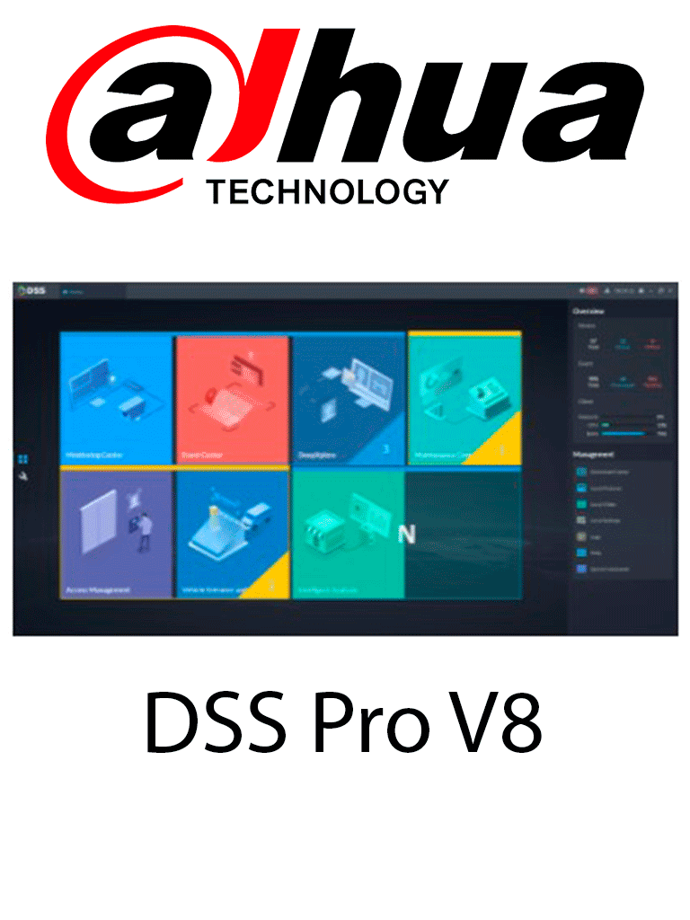 Dahua-VMS-DSS_pro_v8-menu