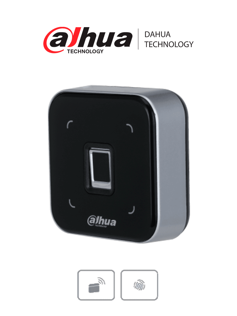 DAHUA DHI-ASM101A - Lectora de Huella Digital para Enrolar Usuarios/ Comunicacion USB/ Soporta Lectura de Tarjetas ID y Mifare/ Plug and Play/ Para SmartPSS y DSS Pro/ #LoNuevo