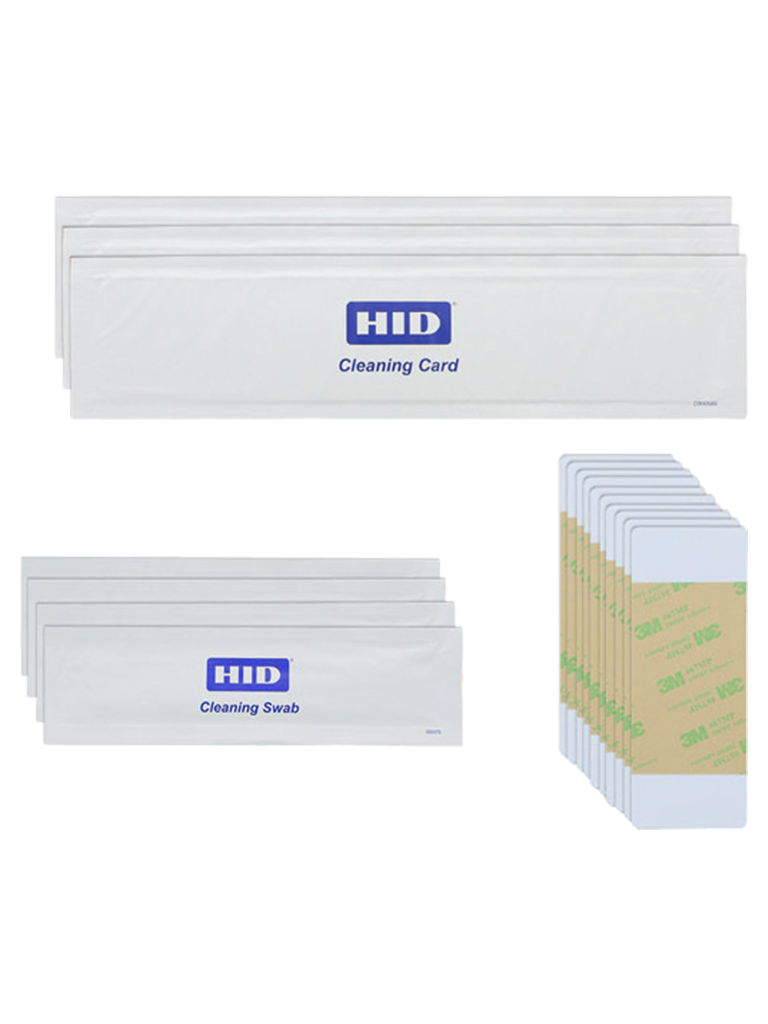 HID KITCLEAN - Kit de limpieza para impresoras Fargo DTC recomendado para cada 1000 impresiones/ Compatible con la línea de impresión directo sobre la tarjeta/ Sobrepedido