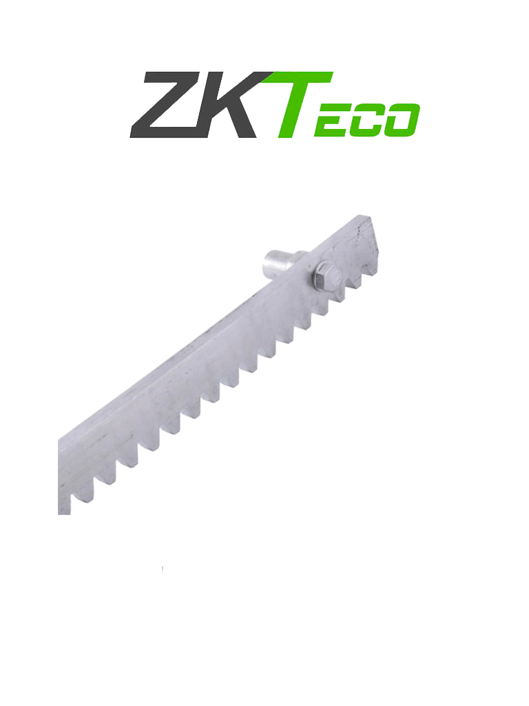 ZKTECO GRM08 - Cremallera para motor deslizante ZKTECO y Wejoin serie ZKSL800 Y ZKSL1500 / WJPKMP202 /1 Metro / Incluye accesorios de fijacion