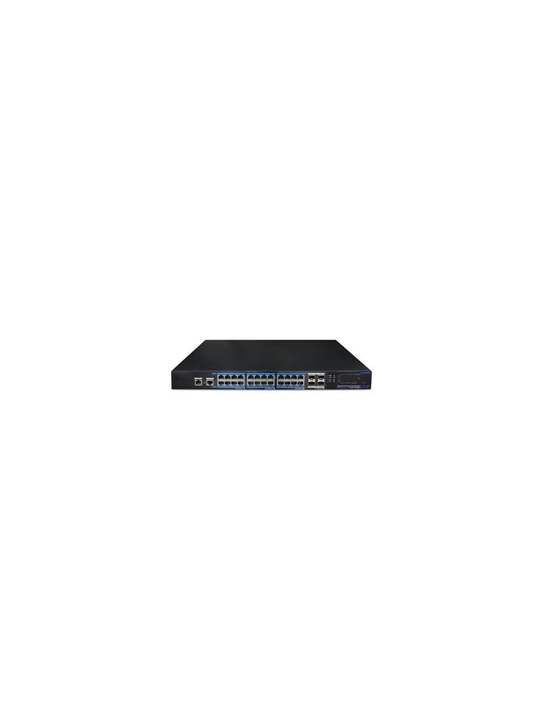 UTEPO UTP7524GEPOEK - Switch  Gigabit  PoE 24 puertos GE AF / AT / 4 PTOS UPLINK SFP / Funcion ONE-KEY smart