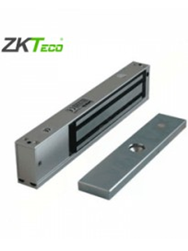 ZKTECO AL280LED - Contrachapa Magnética  LED para Control de Acceso/ 270 Kg/ 12V/ 24 VDC