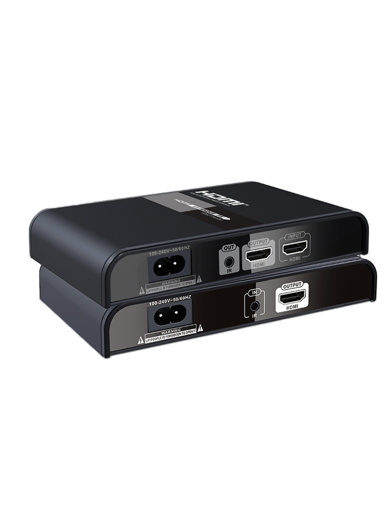 SAXXON LKV380- Kit extensor  HDMI sobre la linea electrica/ Resolucion 1080p / Hasta 300 Metros / HdBIT / Loop HDMI / transmision de ir / 110 a 240VCA