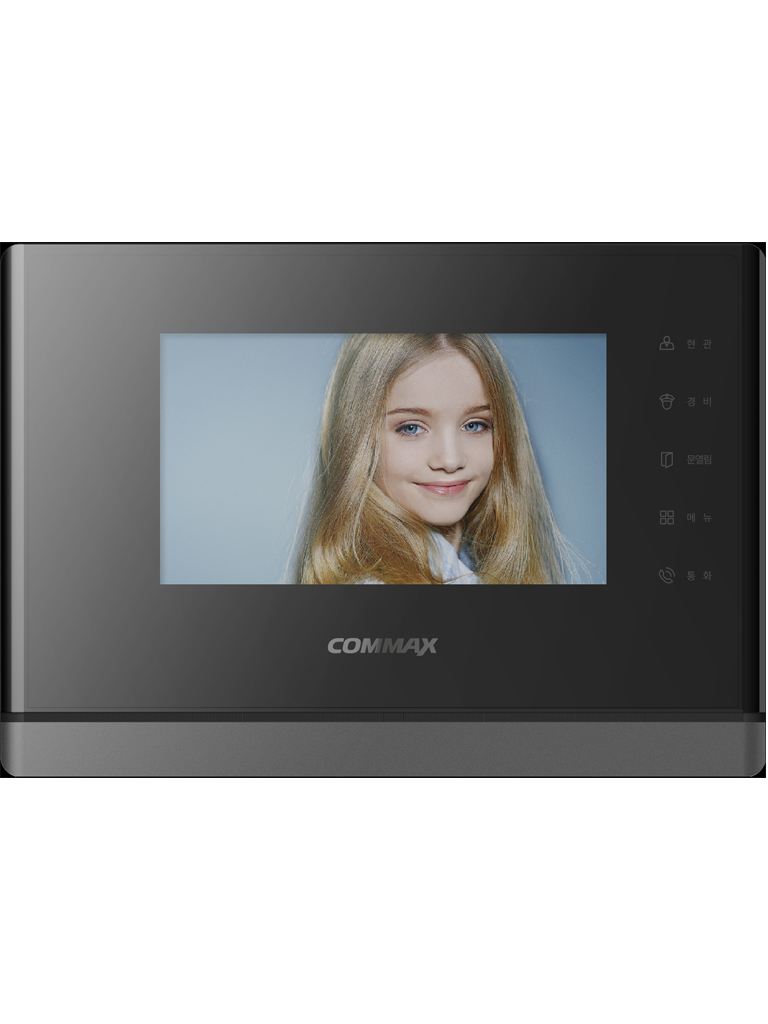 COMMAX CDV70Y - Monitor para videoportero Commax con pantalla de 7 pulgadas, soporta 2 frentes de calle y 2 auriculares 29041 