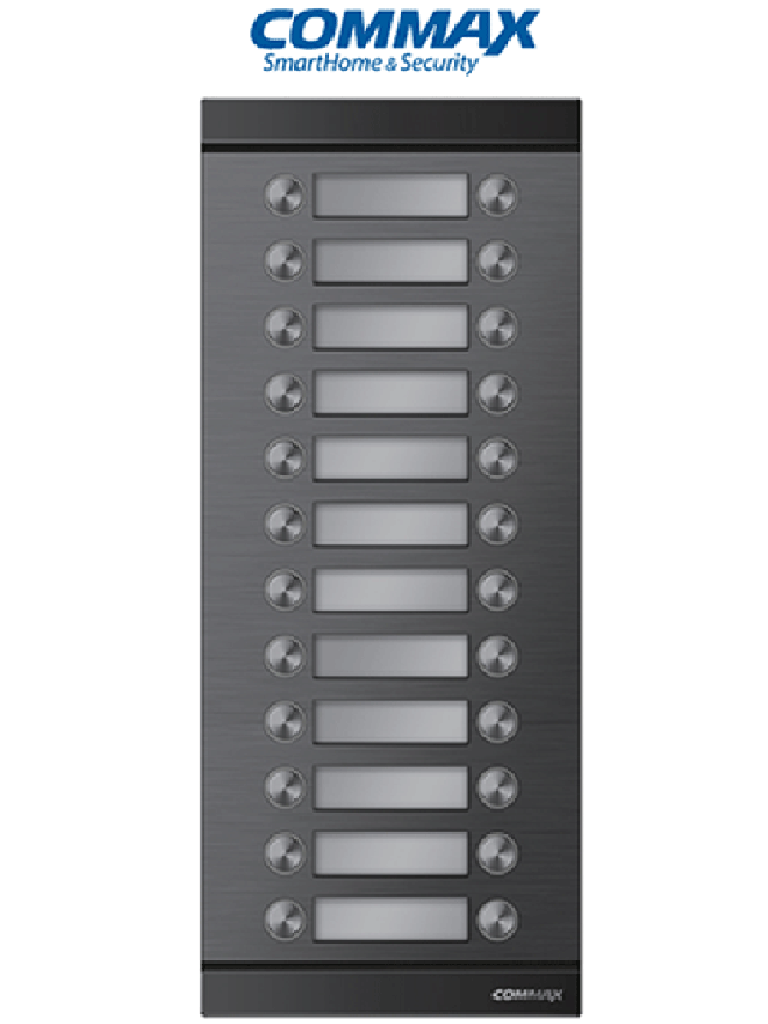 COMMAX DRC24XMF - Panel de extension para 24 departamentos o monitores adicionales compatible con frente departamental DRC10ML