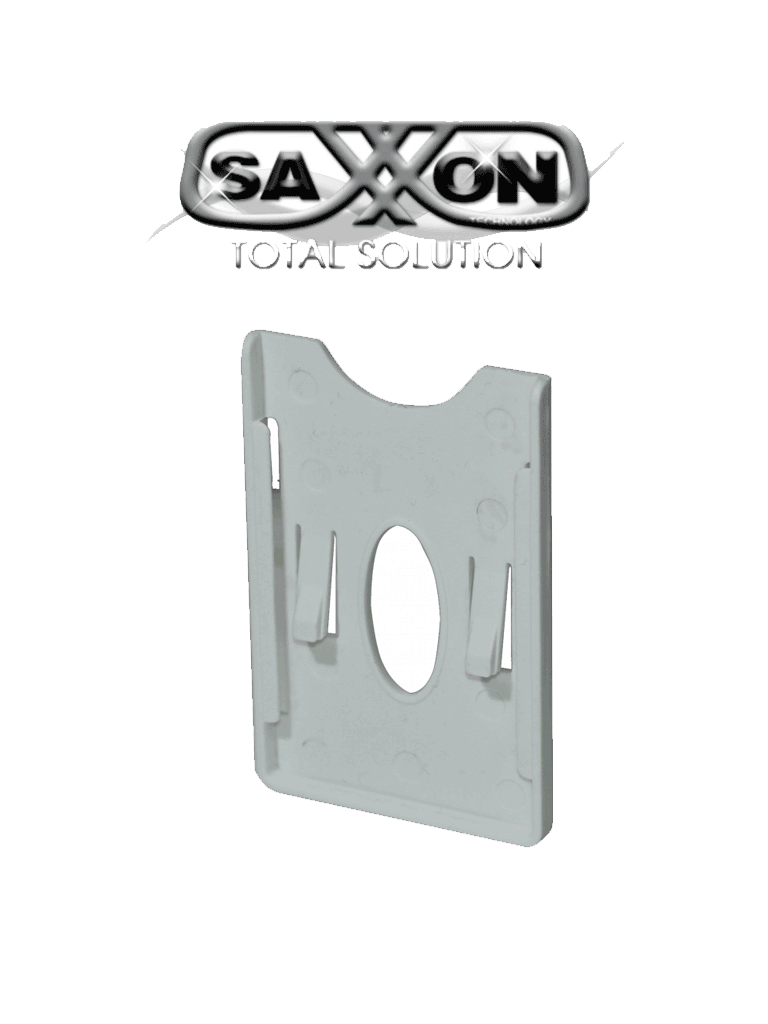 SAXXON ASRCH - PORTA Tarjetas de plástico con adhesivo 3M