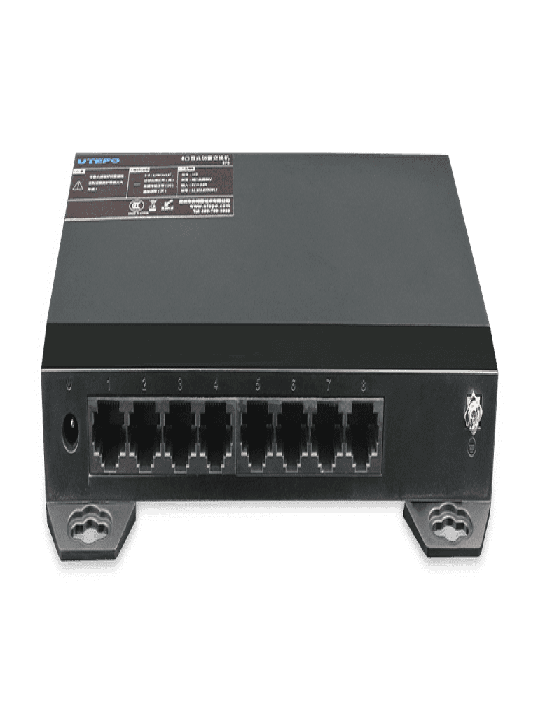 UTEPO SF8- SWITCH FAST ETHERNET/ 8 PUERTOS/ NO ADMINSTRABLE #OfertasAAA