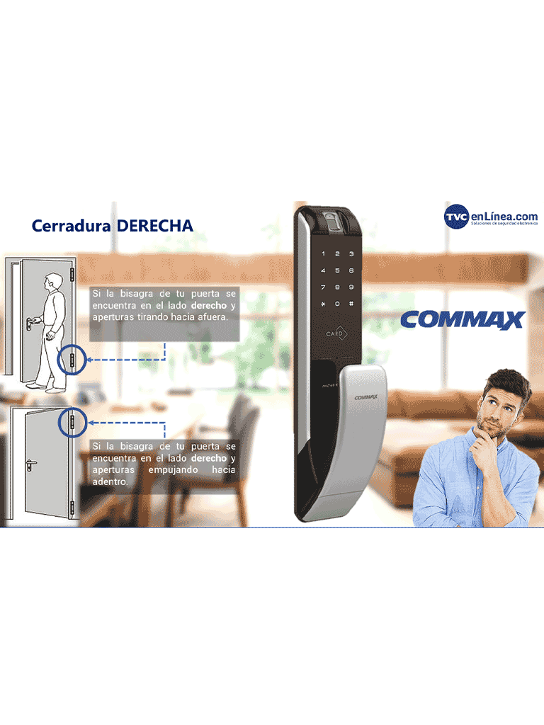 Cerradura-biométrica-con-verificación-por-huella-teclado-touch-y-tarjetas-mifare-COMMAX-CDL210R-P5