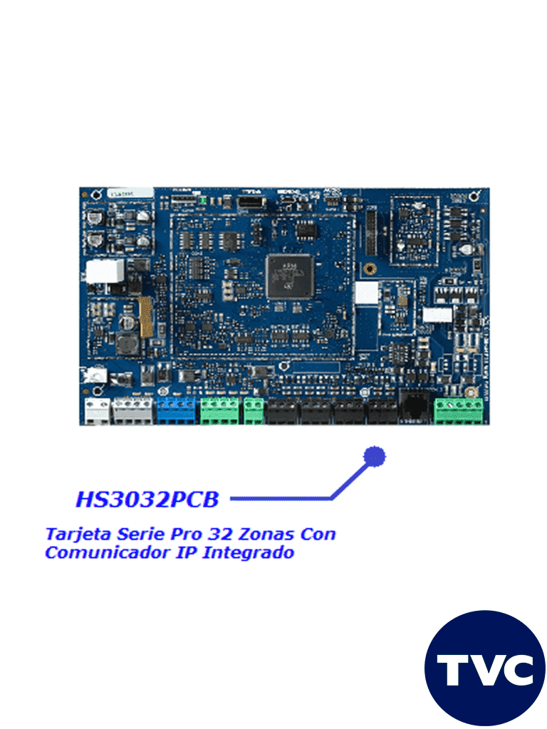 DSC HS3032PCB - Tarjeta Serie Pro 32 Zonas Con Comunicador IP Integrado 